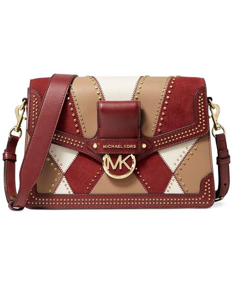 michael michael kors jessie large flap leather shoulder bag|Michael Kors shoulder bag sale.